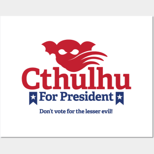 Cthulhu For President Posters and Art